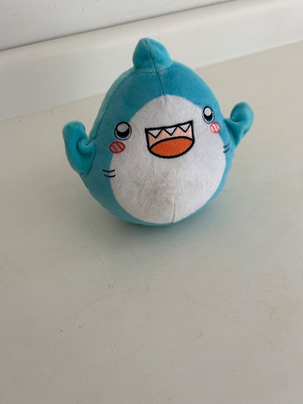 Lanky Box Thicc Shark - Small Plushy | Sharky Blue Stuffed Animal